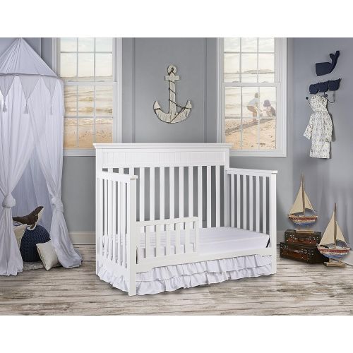  Dream On Me Chesapeake 5-in-1 Convertible Crib, Storm Grey