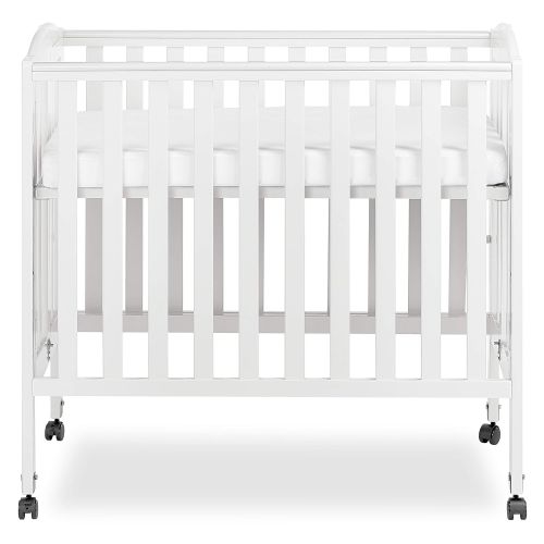  Dream On Me 3 in 1 Portable Folding Stationary Side Crib, Natural