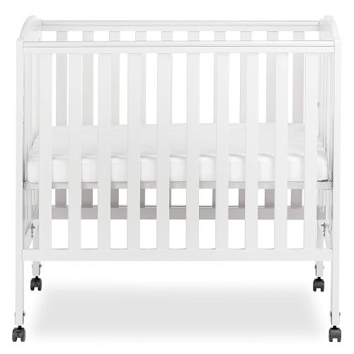  Dream On Me 3 in 1 Portable Folding Stationary Side Crib, Natural