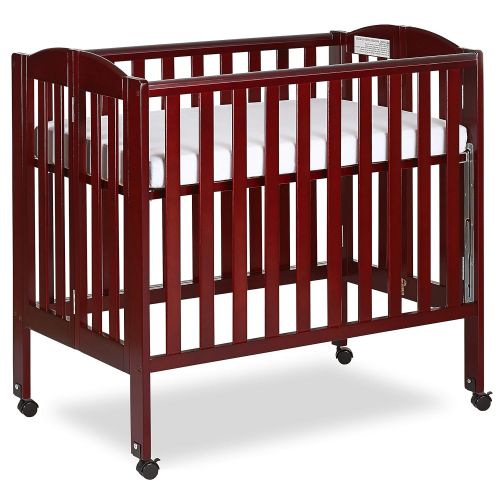  Dream On Me 3 in 1 Portable Folding Stationary Side Crib, Natural