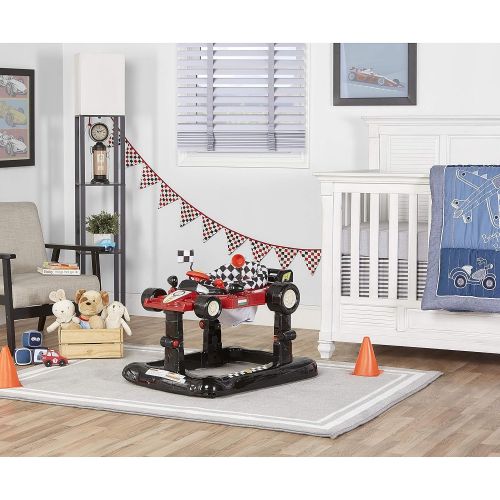  Dream On Me Multi Activity Walk-Behind Walker, Red