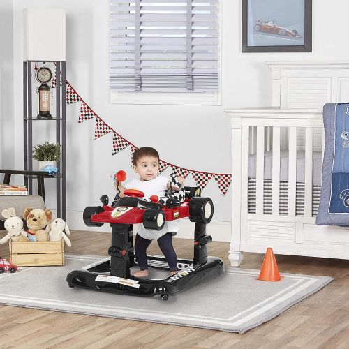  Dream On Me Multi Activity Walk-Behind Walker, Red