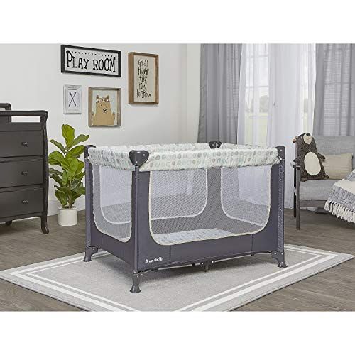  [아마존베스트]Dream On Me Zodiak Portable Playard, Grey