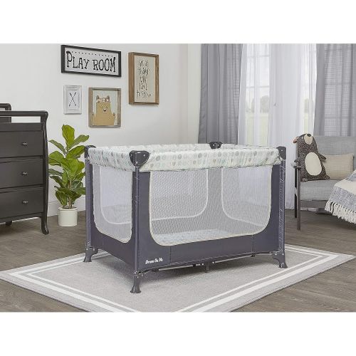  [아마존베스트]Dream On Me Zodiak Portable Playard, Grey