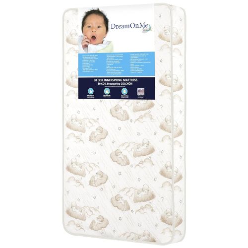  [아마존베스트]Dream On Me Spring Crib and Toddler Bed Mattress, Twilight