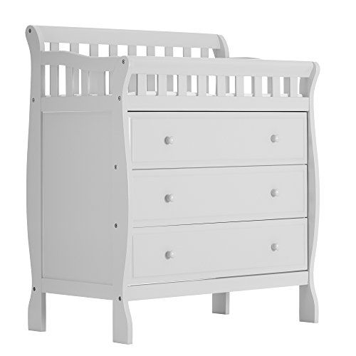  Dream On Me Marcus Changing Table and Dresser, White