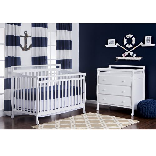  Dream On Me Liberty Collection 3 Drawer Changing Table, White