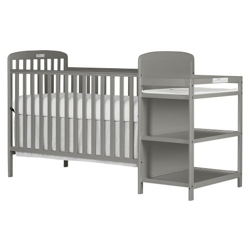  Dream On Me, Anna 4 in 1 Full Size Crib and Changing Table Combo