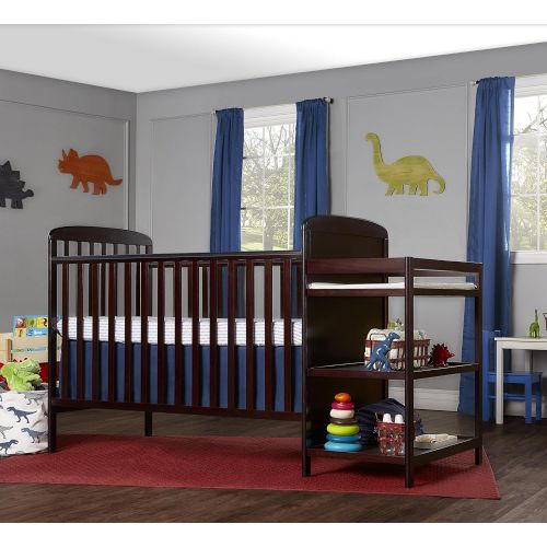  Dream On Me, Anna 4 in 1 Full Size Crib and Changing Table Combo