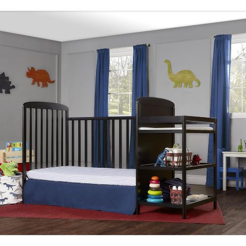  Dream On Me, Anna 4 in 1 Full Size Crib and Changing Table Combo