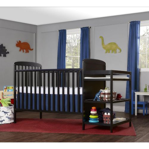  Dream On Me, Anna 4 in 1 Full Size Crib and Changing Table Combo