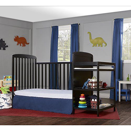  Dream On Me, Anna 4 in 1 Full Size Crib and Changing Table Combo