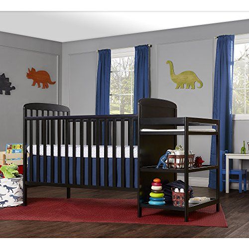  Dream On Me, Anna 4 in 1 Full Size Crib and Changing Table Combo