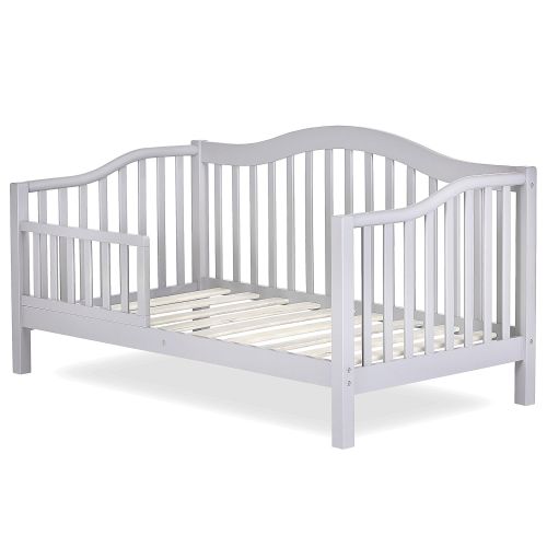  Dream On Me Austin Toddler Day Bed in Pebble Grey, Greenguard Gold Certified
