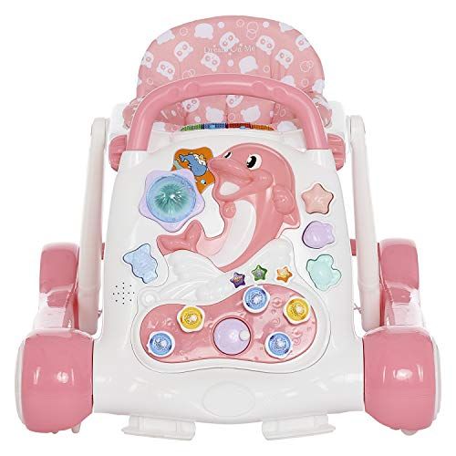  Dream On Me Splash Walker & Activity Center in Pink Cherry