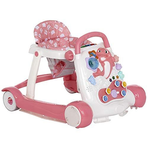  Dream On Me Splash Walker & Activity Center in Pink Cherry