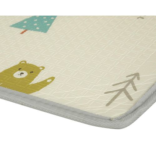 Visit the Dream On Me Store Dream On Me Play Time Reversible Baby Play Mat |Foldable Extra Large Thick Foam Crawling Playmats for Toddlers|Waterproof Portable Playmat for Babies | Yoga/Picnic/Game Mat|Indoor/