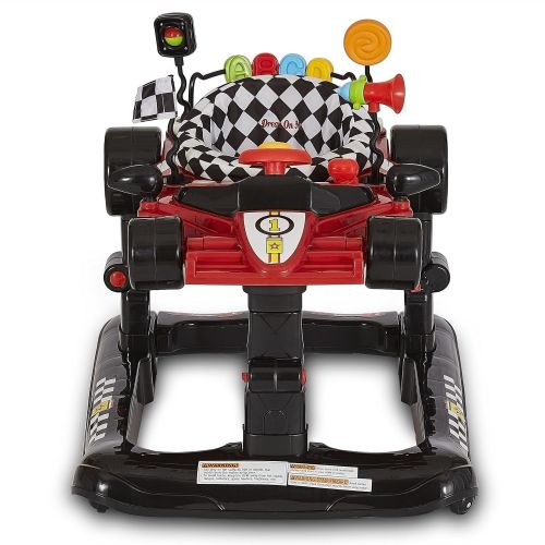  Dream On Me Multi Activity Walk-Behind Walker, Red