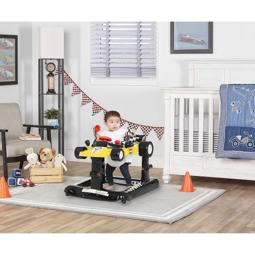  Dream On Me Multi Activity Walk-Behind Walker, Red