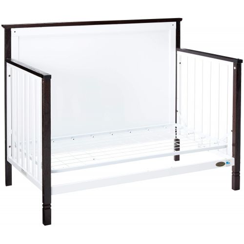  Dream On Me 5 in 1 Convertible Crib, White, Alexa II