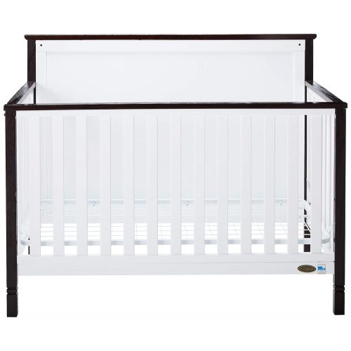  Dream On Me 5 in 1 Convertible Crib, White, Alexa II