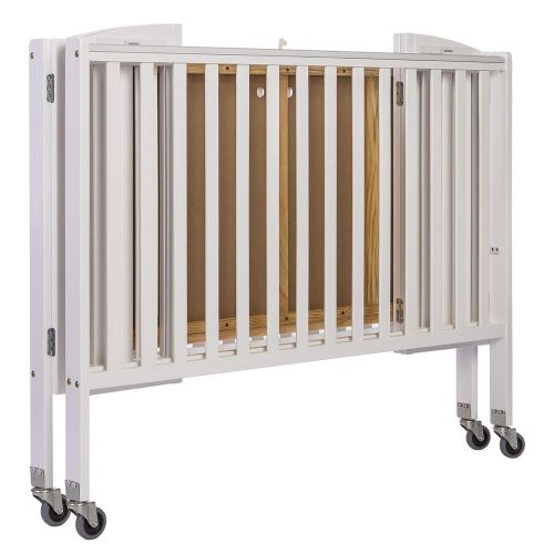  Dream On Me Folding Full Size Convenience Crib, White