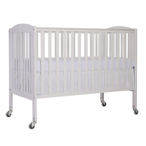  Dream On Me Folding Full Size Convenience Crib, White