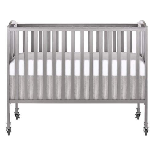  Dream On Me Folding Full Size Convenience Crib, White