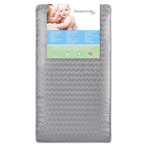  Dream On Me 112 Coil Spring Crib and Toddler Bed Mattress, Superior Slumber, 6