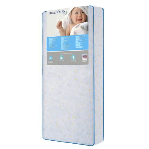  Dream On Me Crib and Toddler, 117 Coil Mattress, Twinkle Star
