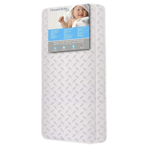  Dream On Me 132 Premium Coil Inner Spring Crib and Toddler Bed Mattress