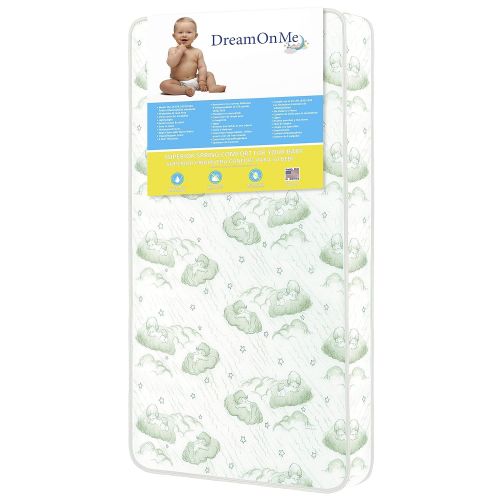  Dream On Me 96 Coil Spring Crib and Toddler Bed Mattress, 6