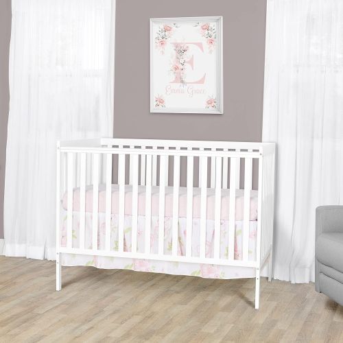  Dream On Me Synergy 5-in-1 Convertible Crib in White, Greenguard Gold Certified