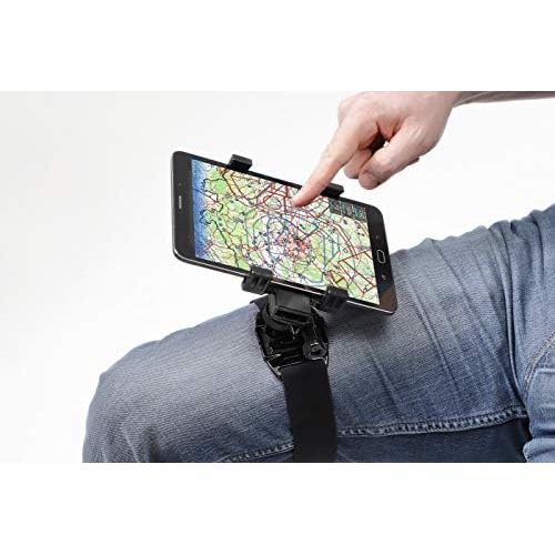  [아마존베스트]-Service-Informationen DreamPilot Knee Board Organiser - Mobile Phone Tablet Holder Compatible with All Smartphones, Mini Tablets and iPad Mini for Pilots and Truck Drivers - Clipboard Attachment