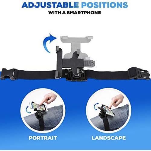  [아마존베스트]-Service-Informationen DreamPilot Knee Board Organiser - Mobile Phone Tablet Holder Compatible with All Smartphones, Mini Tablets and iPad Mini for Pilots and Truck Drivers - Clipboard Attachment