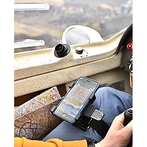  [아마존베스트]-Service-Informationen DreamPilot Knee Board Organiser - Mobile Phone Tablet Holder Compatible with All Smartphones, Mini Tablets and iPad Mini for Pilots and Truck Drivers - Clipboard Attachment