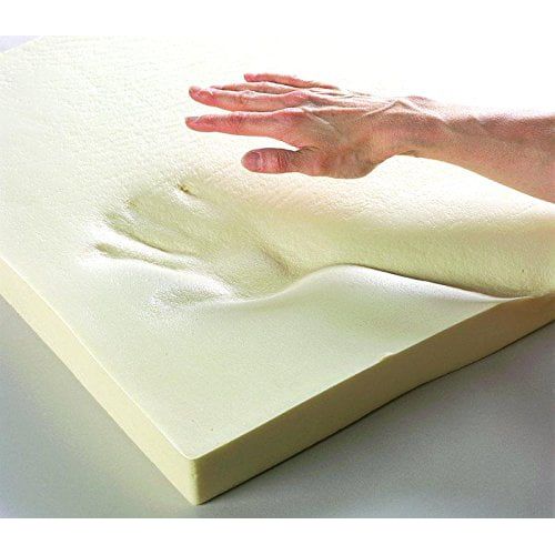  Upholstery Visco Memory Foam Sheet- 1Hx18Wx75L, 3.5 lb Density- Luxury Quality Mattresses, Doctor Recommended for Backache & Bed Sores- Dream Solutions USA