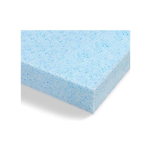  Dream Solutions USA Upholstery Visco Cool Gel Memory Foam Sheet 2H x 18W x72L - Luxury Quality Good for Sofa & Chair Cushion, Wheelchair, Doctor Recommended for Backache & Bed Sores by Dream Solutions