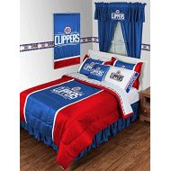 Dream Time Kids Bedding LOS ANGELES LA CLIPPERS 3 Piece KING BEDDING SET, Comforter, 2 - Pillowcases, Logo NBA Boys Basketball