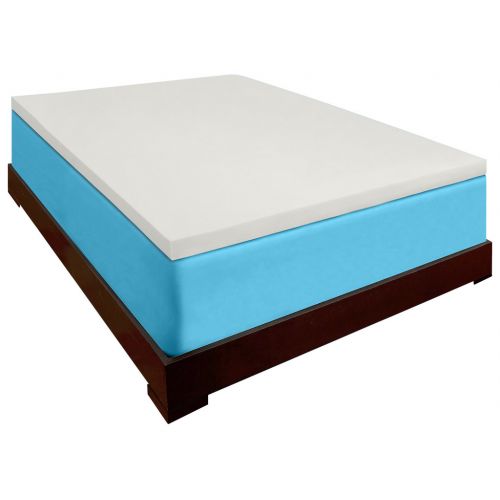  DreamDNA 4lb Twin XL Size 3 American Made Visco Elastic Memory Foam Mattress Topper