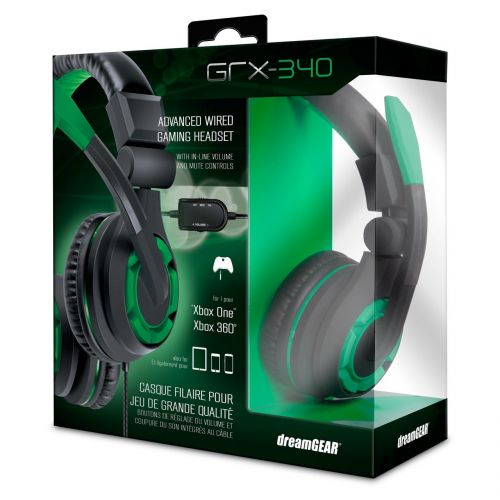  DreamGEAR DreamGear GRX-340 Advanced Wired Gaming Headset for Xbox One