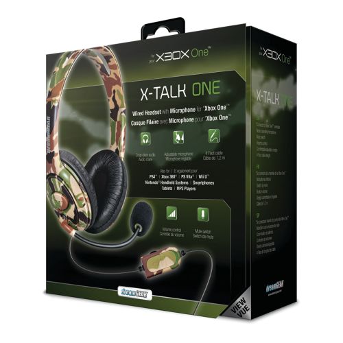  DreamGEAR DreamGear X-Talk Wired Headset: Camo for Xbox One