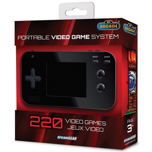  DreamGEAR dreamGEAR Handheld Portable Arcade Video Gaming System - 220 Retro Games Entertainment