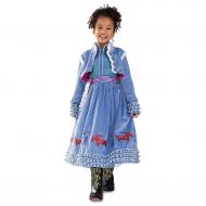 DreamHigh Halloween Princess Anna Costume Girls Dress with Coat 2pcs 2-10