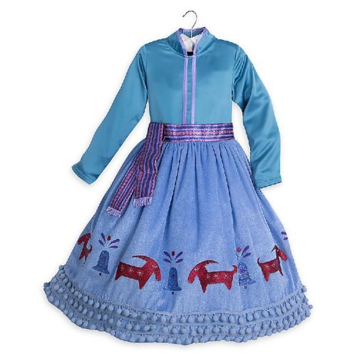  DreamHigh Halloween Princess Anna Costume Girls Dress with Coat 2pcs 2-10