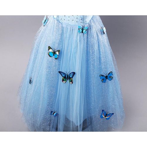  DreamHigh Cosplay Cinderella Butterfly Party Girls Costume Dress 2-10 Years