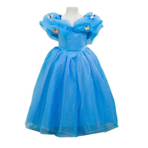  DreamHigh DH Princess Cinderella Butterfly Costume Dress with Cosplay Accessories 3-10 Yrs