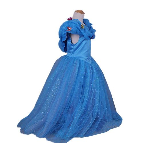  DreamHigh DH Princess Cinderella Butterfly Costume Dress with Cosplay Accessories 3-10 Yrs