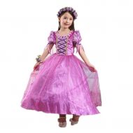 DreamHigh Girls Halloween Princess Rapunzel Costume Dress 3-10 Years