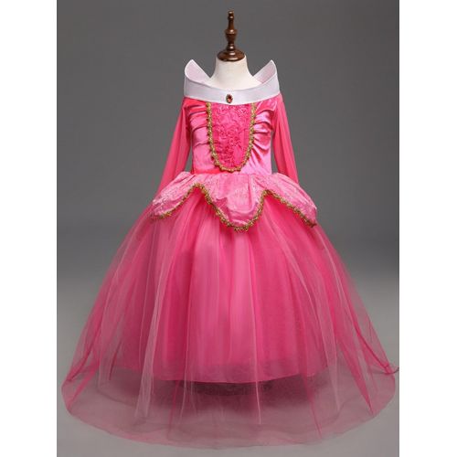  DreamHigh Sleeping Beauty Princess Party Girls Costume Dress 2 10 Years